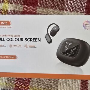 JM16 Wireless On-Ear Headset with Full Color Screen